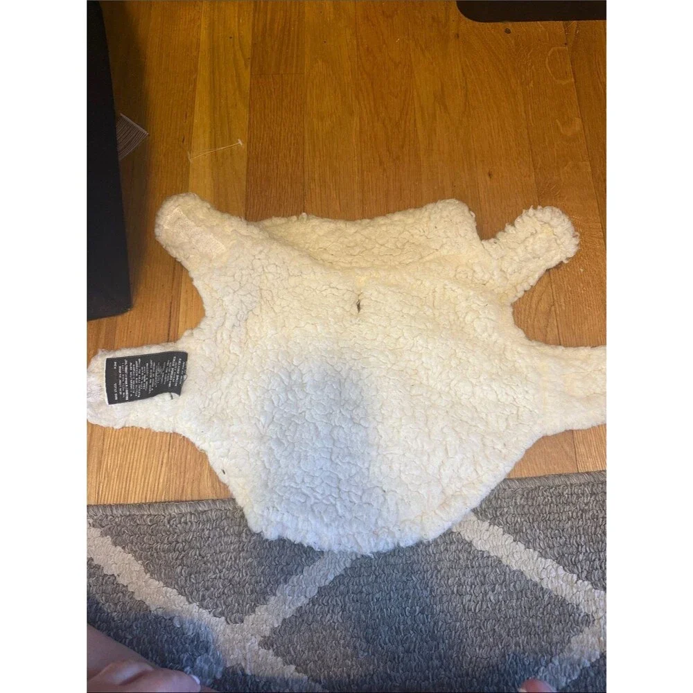 UGG Plaid Sherpa Dog Coat Jacket | Red Black White Winter Pet Coat Small